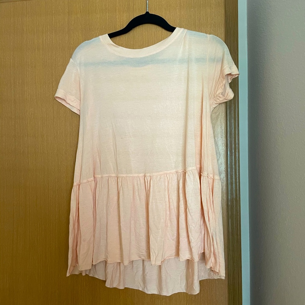 Light Pink Babydoll Top from UO!